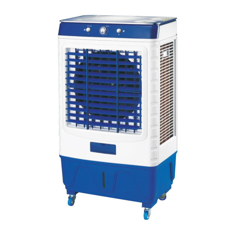 LZ-901 air cooler series 3 fan speeds: high-medum-low  fan, cooler, hurmldifer, alr fltatlion  with wheels  air volume：9000m^/h  product size：595x390x1135mm 